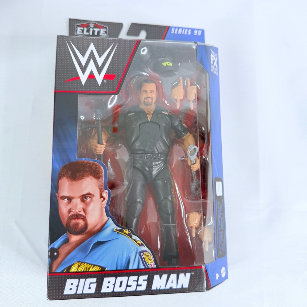 Mattel WWE Elite Series 90 Big Boss Man Action Figure WCW HDF03 New
